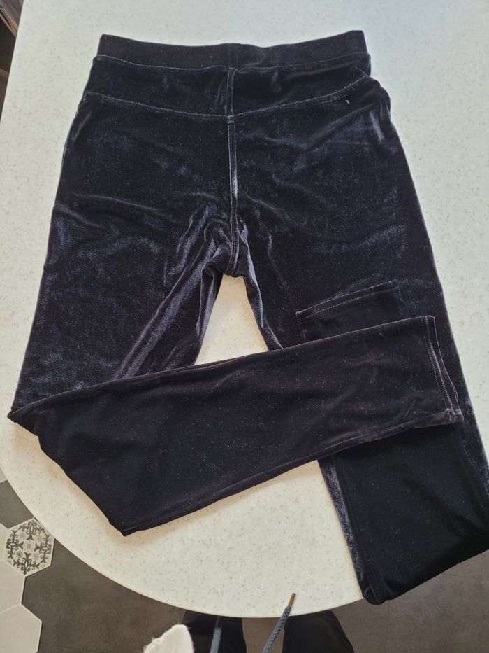 Lot de 2 leggings velours - photo numéro 3