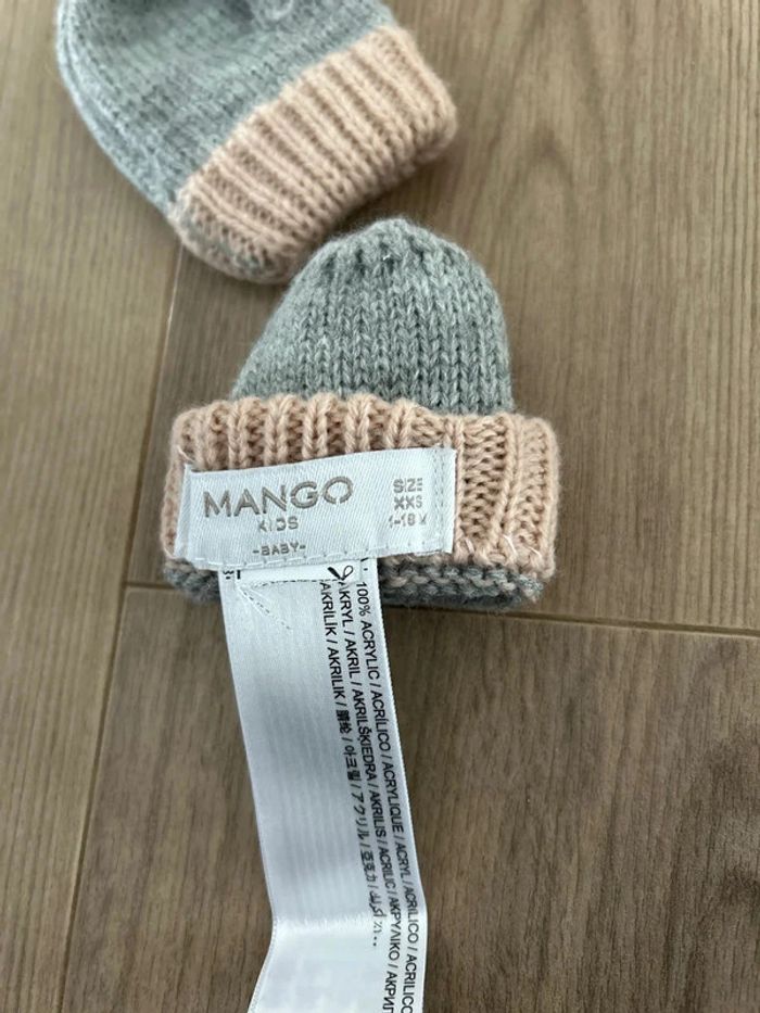Gants moufles 1 à 18 mois XXS Mango Kids - photo numéro 2