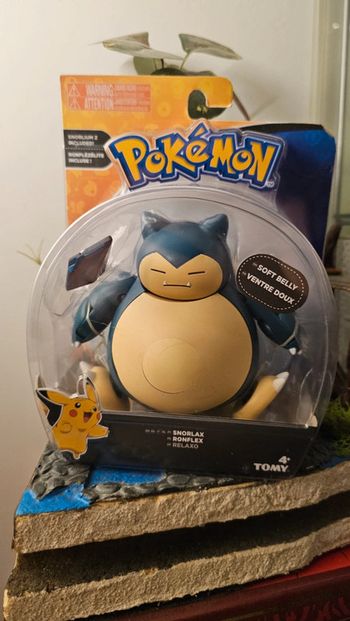 Super figurine Pokemon Nintendo Ronflex ventre mou neuve
