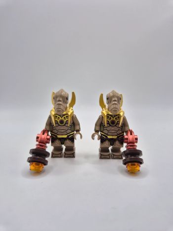 Figurines type lego custom 2 soldats Geonosian star wars