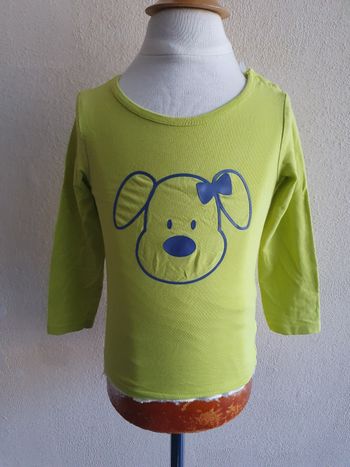 Pull fin tête de chien