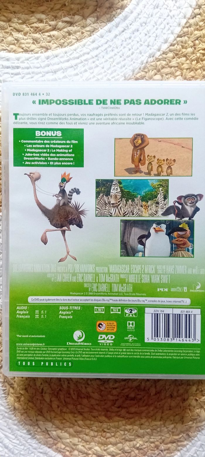 Lot 3 dvd dont un neuf - photo numéro 5
