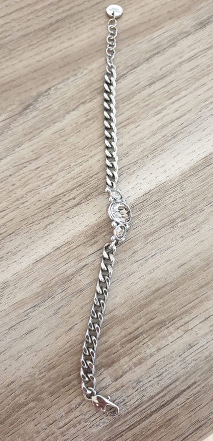 Bracelet strass et argent - photo numéro 2