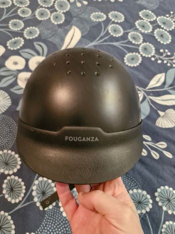 Bombe/casque équitation taille 55-58 cm Fouganza