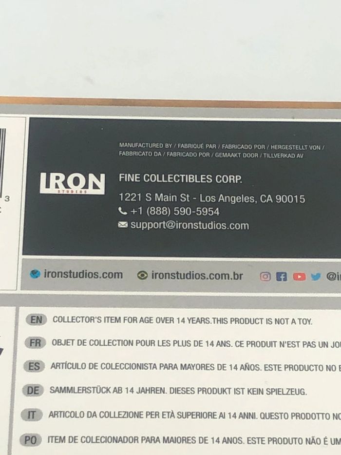 Figurine The Lord Of the Rings Frodo MiniCo Iron Studios neuf - photo numéro 8