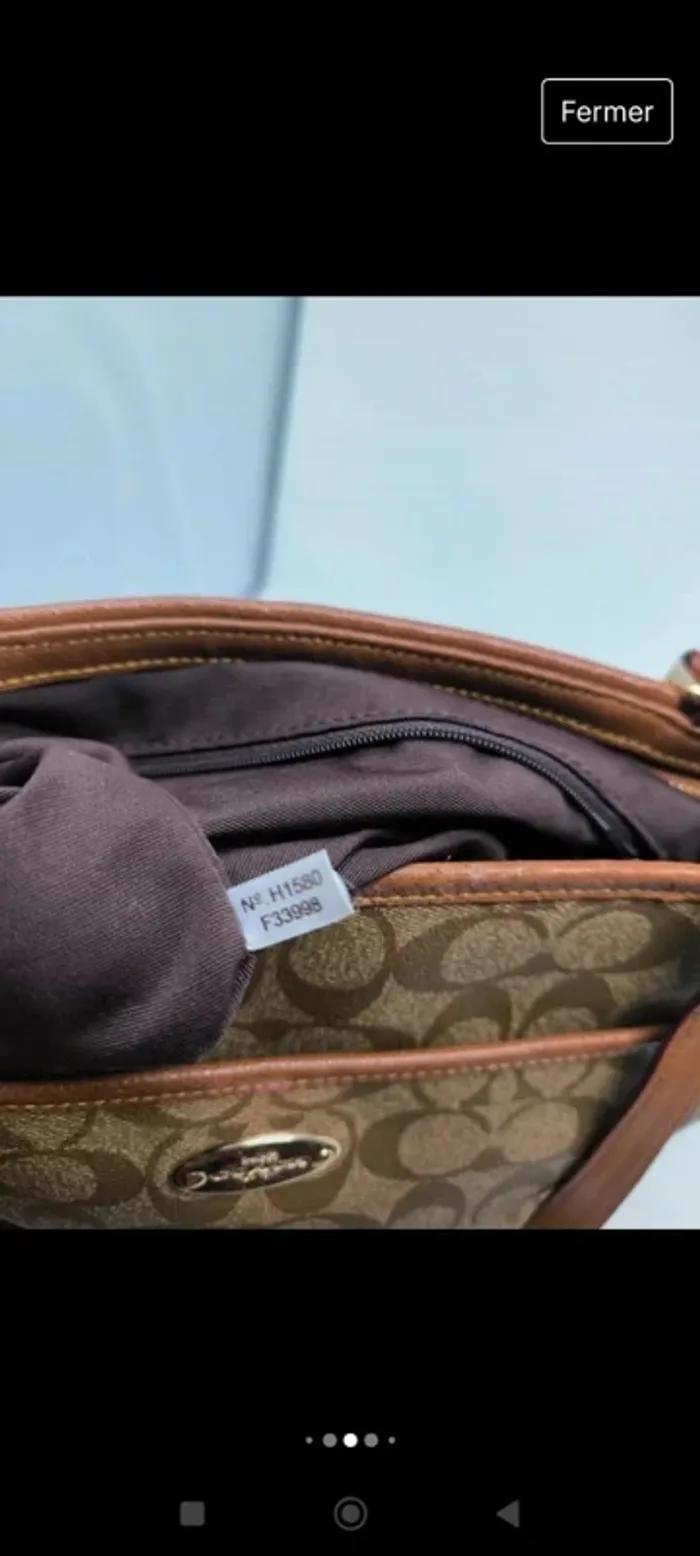 Sac Coach Vintage - photo numéro 12