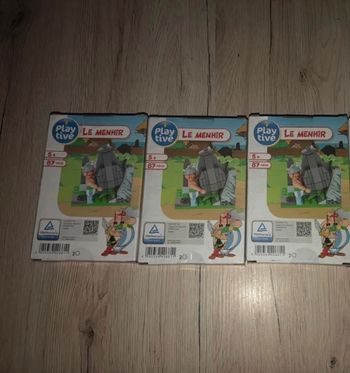 Lot de 3 sets de lego Le menhir Astérix et Obelix
