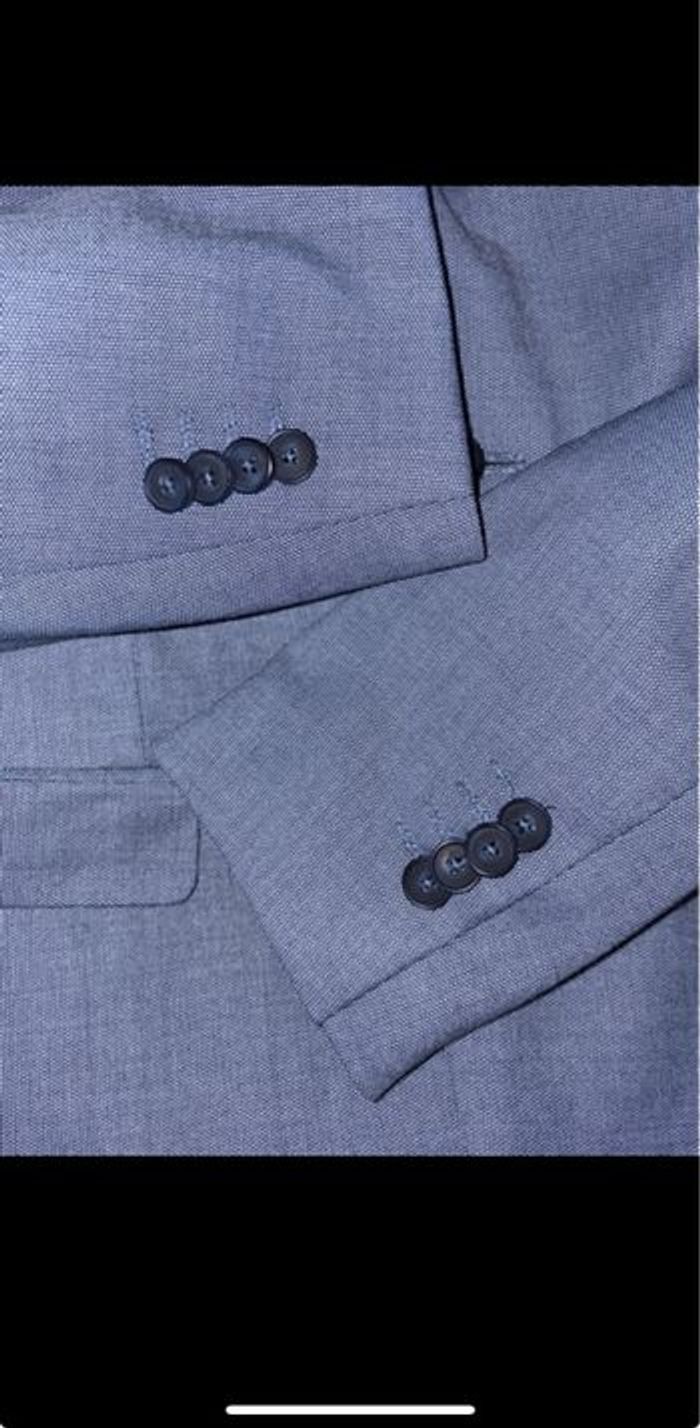 Blazer costume bleu - photo numéro 4