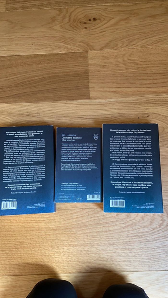 Lot E.L James - Cinquante nuances - photo numéro 2