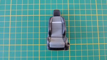 Siège conducteur pièce détachée miniature Peugeot 307 CC Solido 1/18 1/18e 1/18eme #B71