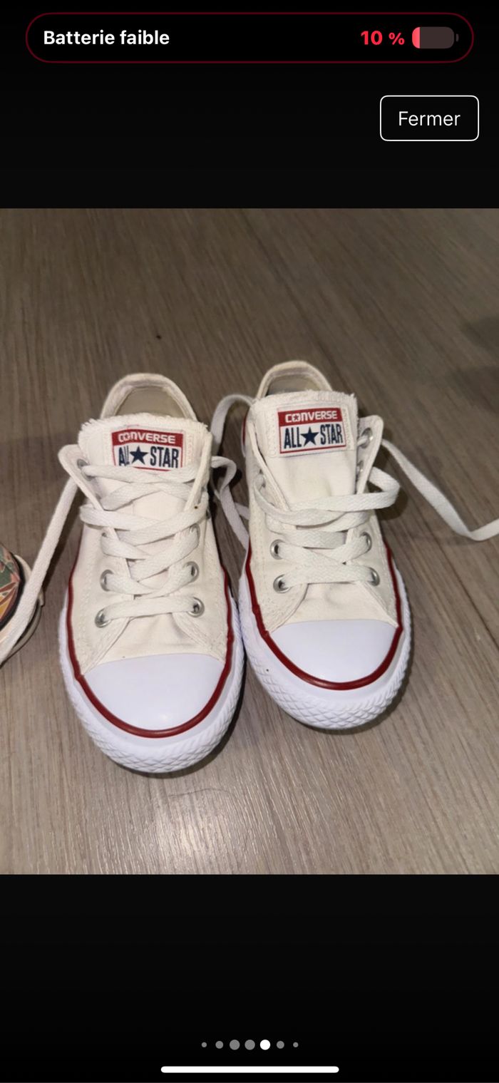 Lot deux paires basket taille 31 - photo numéro 6