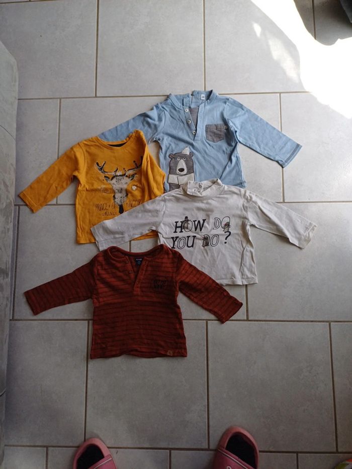Tee-shirts 12 mois