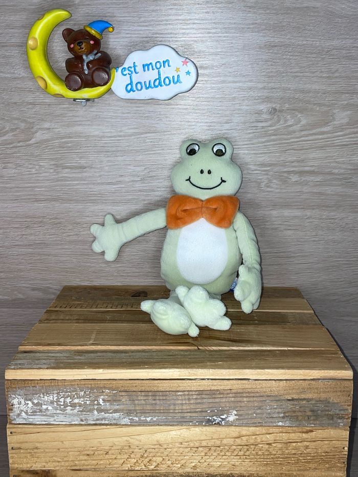 SDO218 doudou grenouille 🐸 sucre d’orge
