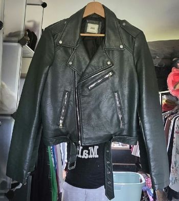 Veste simili cuir