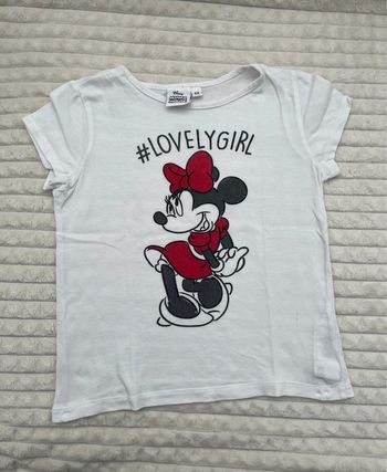 Tee-shirt fille 4 ans « minnie »