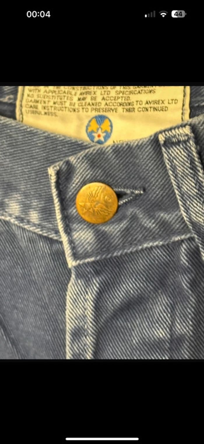 Jean vintage Avirex USA - Taille 40 - photo numéro 13