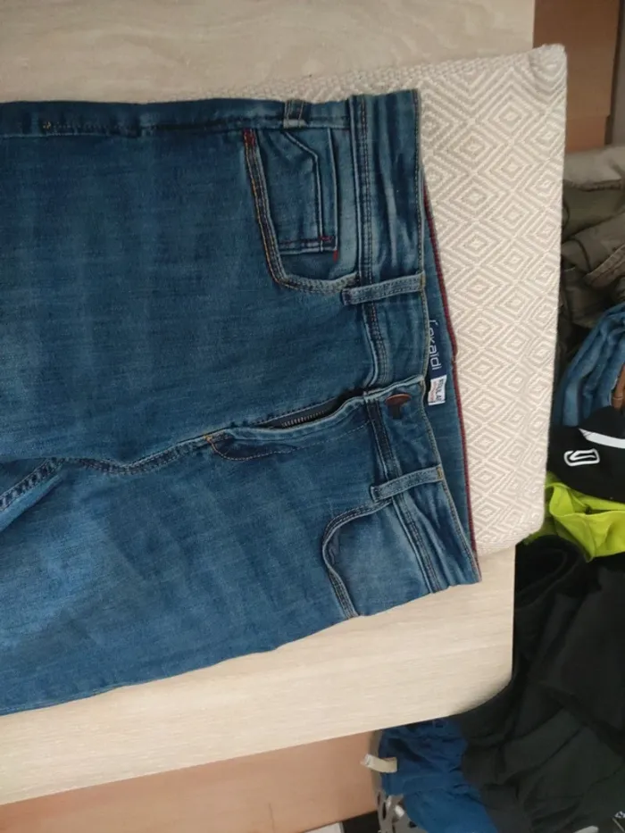Jeans okaidi regular ultra résistant 12 ans - photo numéro 2