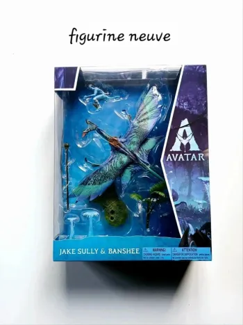 Figurine McFarlane Toys Avatar Banshee et Jake Sully