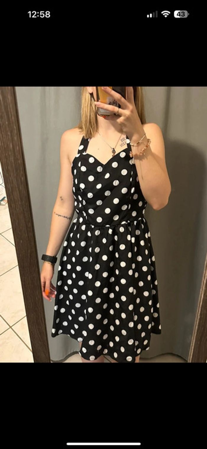 Robe à pois shein s - photo numéro 3