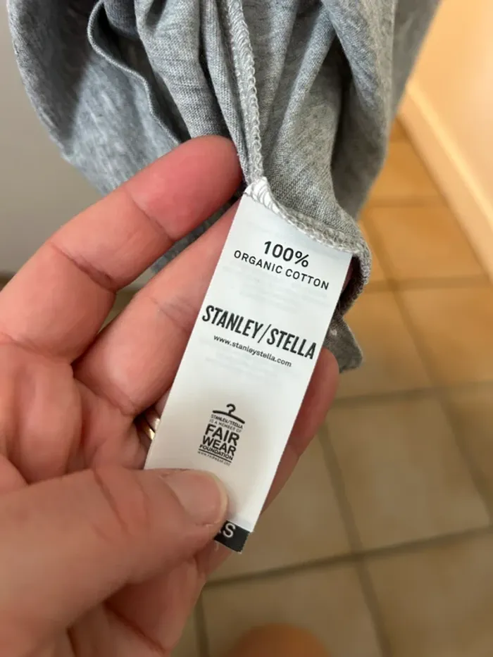 T-shirt message Fee pas chier taille S - photo numéro 4