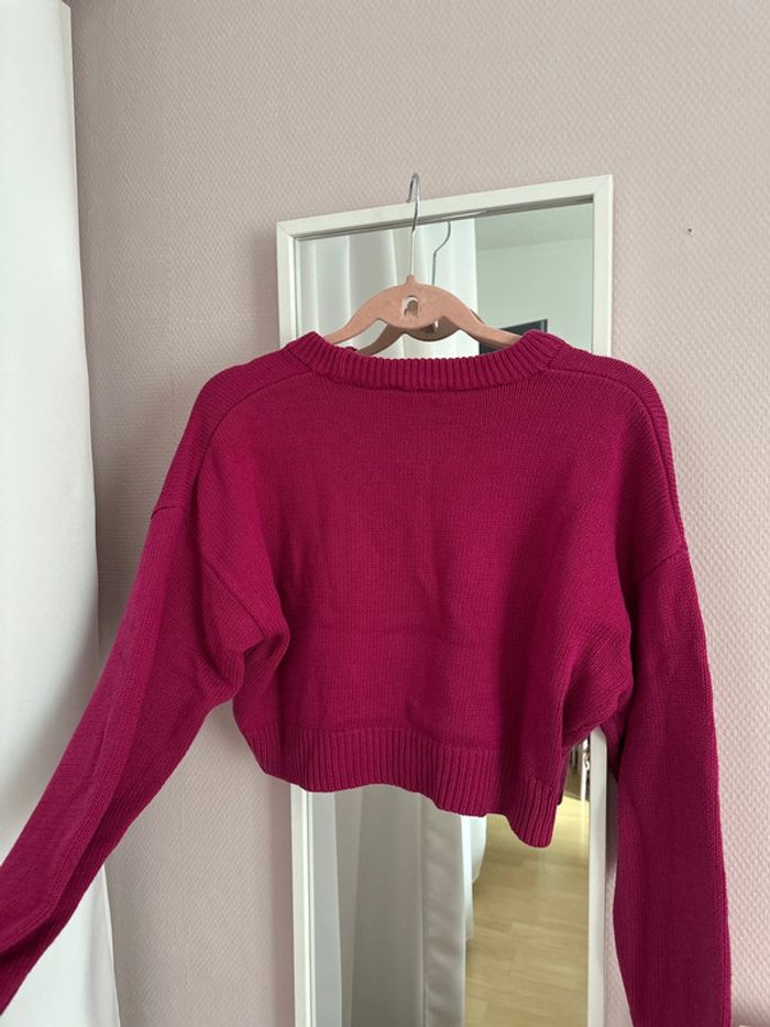 Pull bordeau - Jennyfer - photo numéro 5