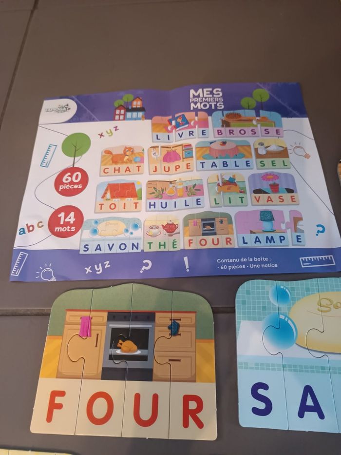 Puzzle mes premiers mots - photo numéro 5