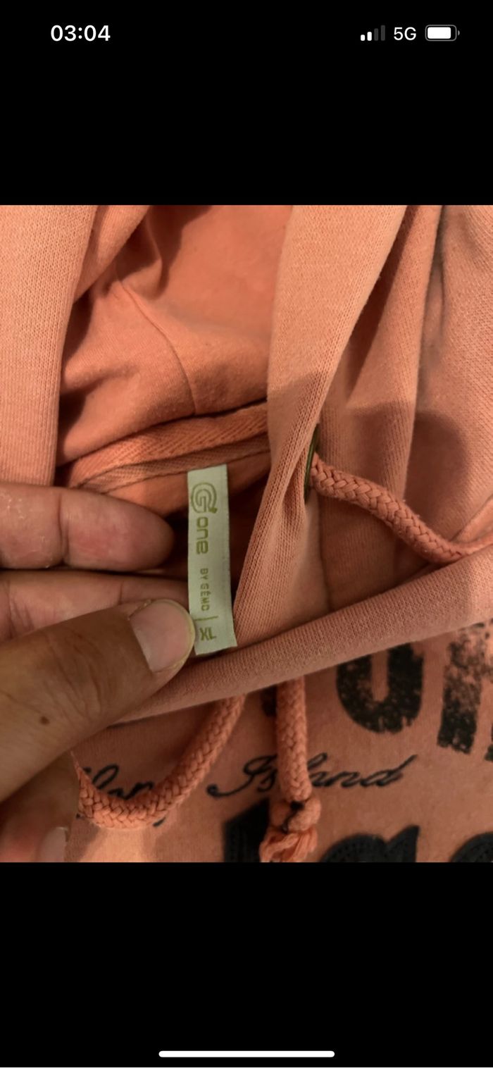 Pull à capuche gemo - photo numéro 3