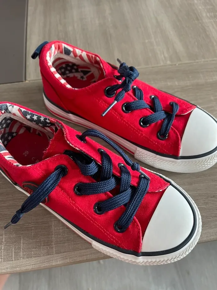 Baskets neuves creeks rouges  29