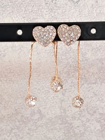 Boucle d'oreille cœur