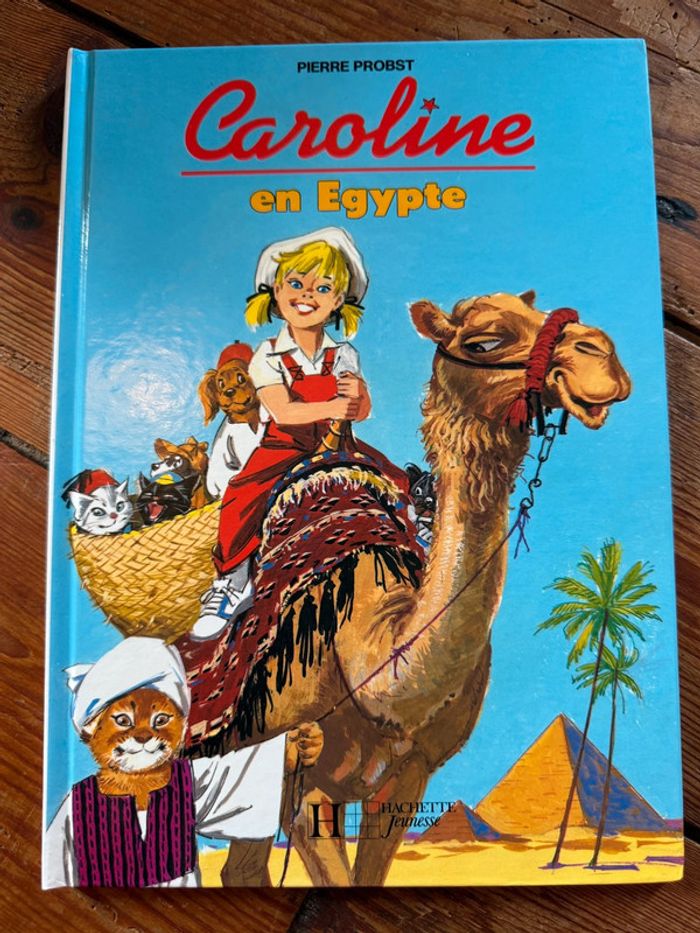 TBE - Caroline en Égypte livre bd album Pierre Probst Hachette rare