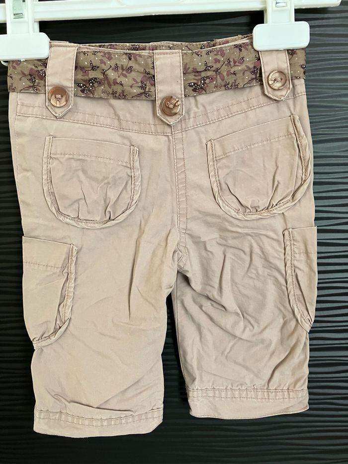 Pantalon vieux rose Vertbaudet 6 mois - photo numéro 2