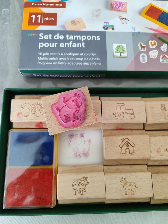 Lot tampons encreur - photo numéro 5