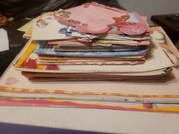 Lot feuilles xxl diddl