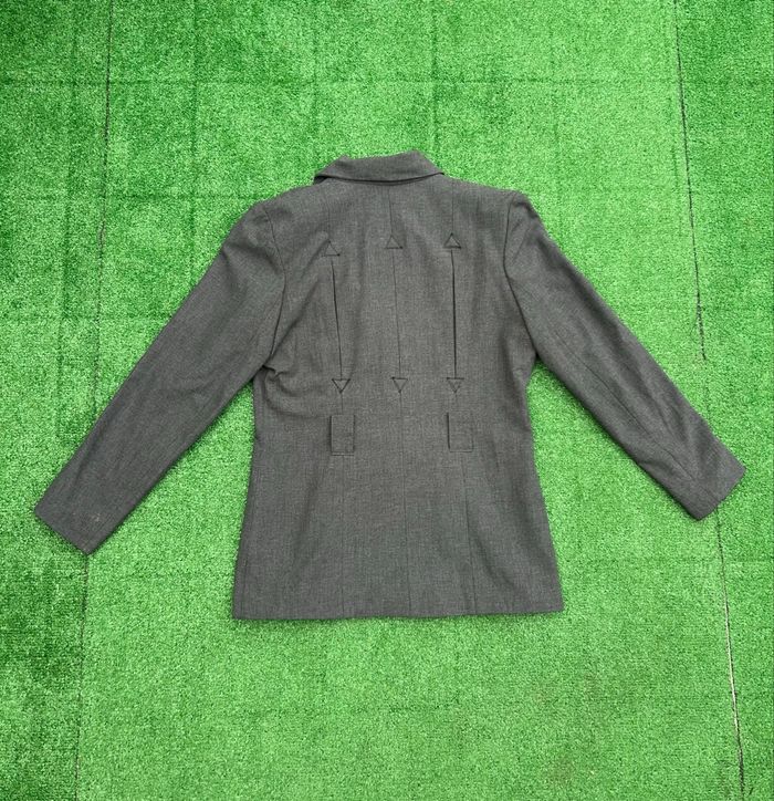 Veste blazer grise Jus d’Orange Paris – made in France, taille 1 - photo numéro 3