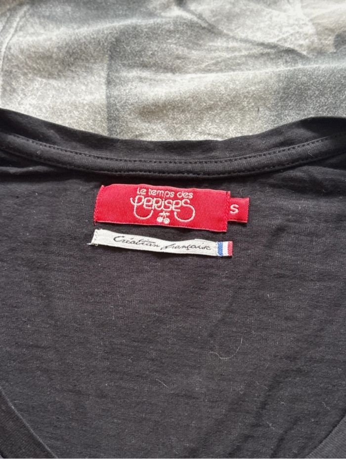 T shirt femme temps des cerises - photo numéro 2
