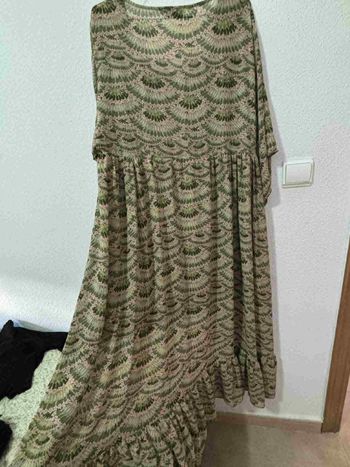 Robe longue imprimé fleurie