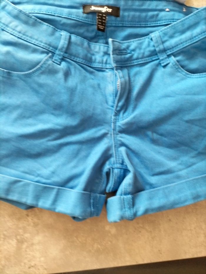Short bleu Jennyfer Taille XS - photo numéro 6