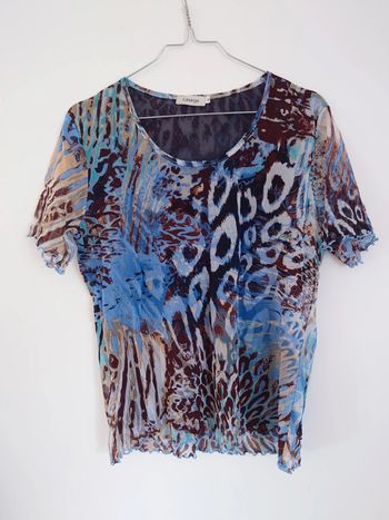 Haut kanaya fluide leopard parfait état - dressing trié par tailles