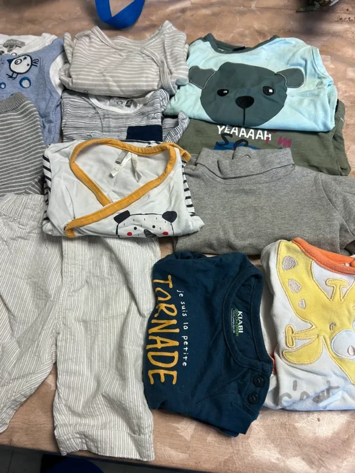 Lot garçon bébé 1 mois - photo numéro 3