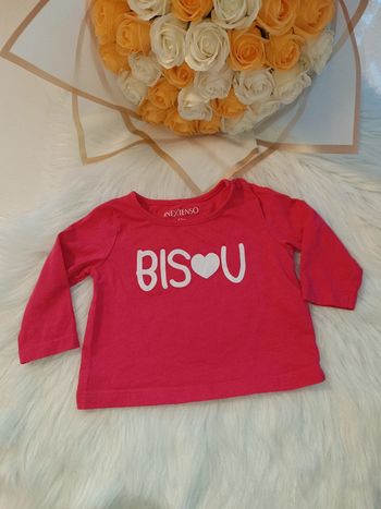 Haut manche longue bébé fille