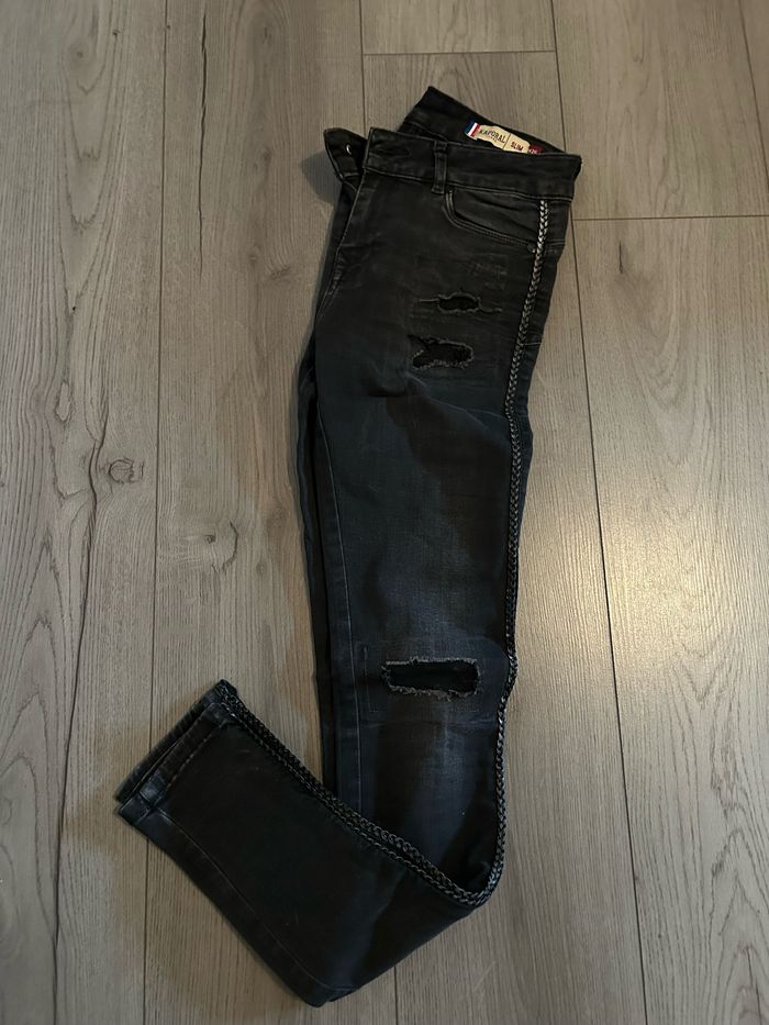 Jeans noir kaporal - photo numéro 4