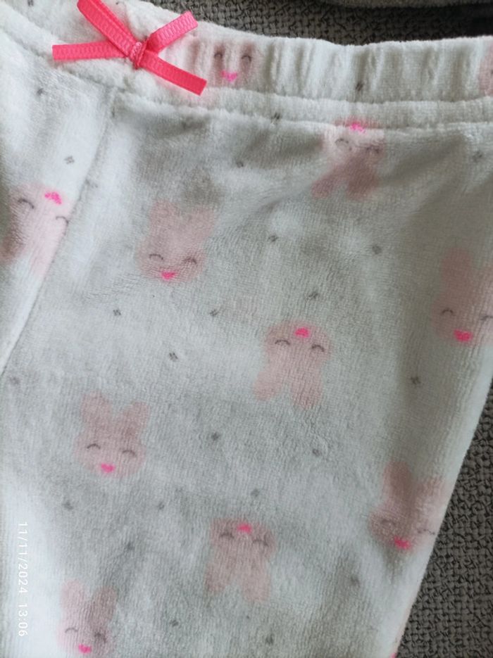 Pyjama 2 pièces fille 1 mois - photo numéro 3