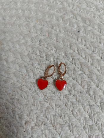 Boucles d'oreilles coeur