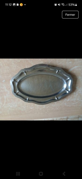 Moyen plat apéritif 