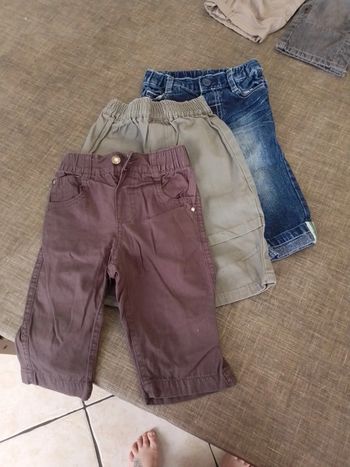 Lot 3 pantalons 6 mois