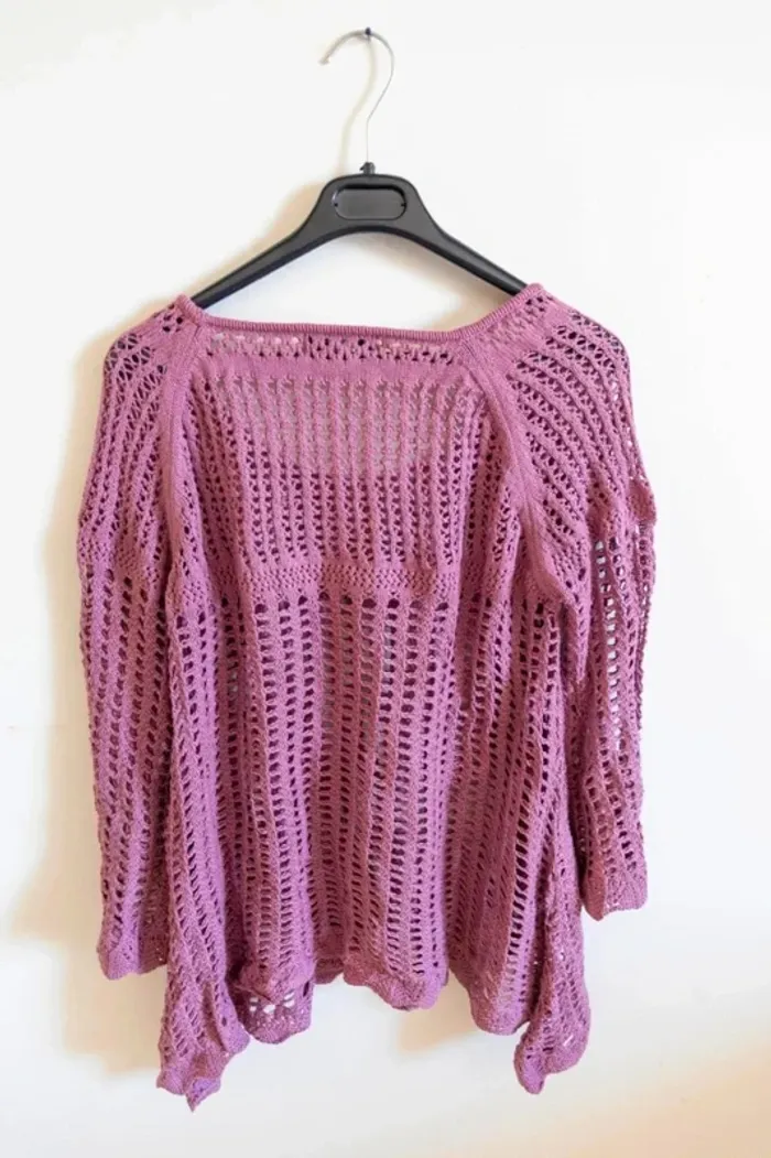 C50 blouse violet Simply Noelle L/XL - photo numéro 2