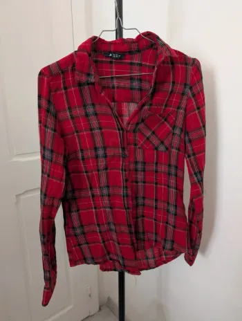 Chemise carreaux T.XS