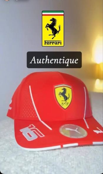 Casquette Ferrari 
