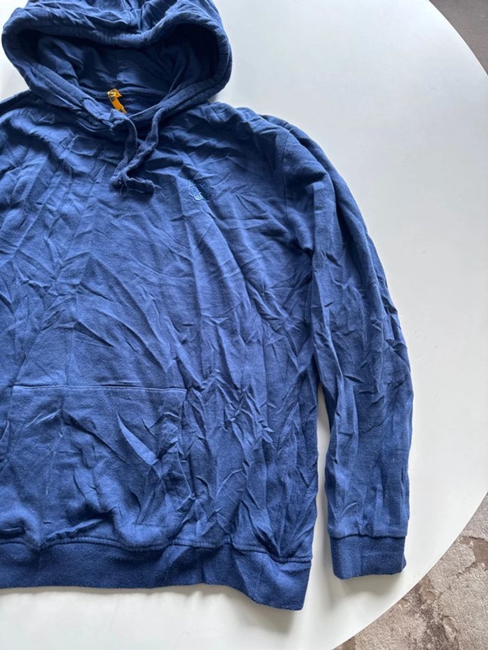 Sweat à capuche bleu People Concept – 16 ans – Logo loup - photo numéro 3