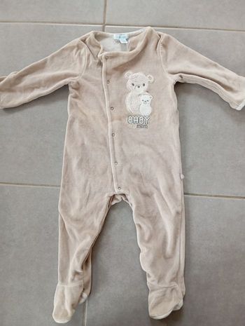 Pyjama velours 